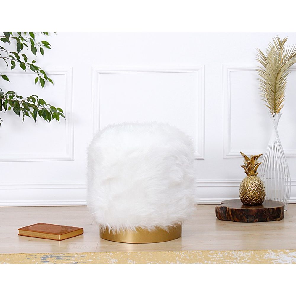 Lovett - Bijeli Pouf slika 2