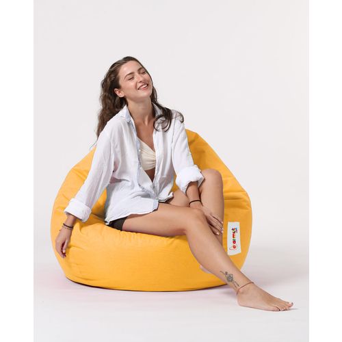 Premium XXL - Yellow Yellow Garden Bean Bag slika 13