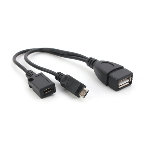 OTG kabl micro USB MZ crni slika 1