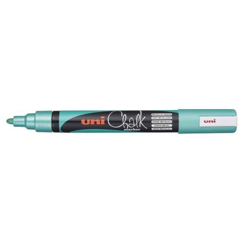 Marker Uni pwe-5m kreda metallic zeleni(n) slika 1