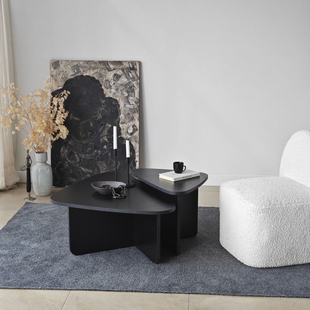 Kafa sto Ballare Set - Crni slika 2
