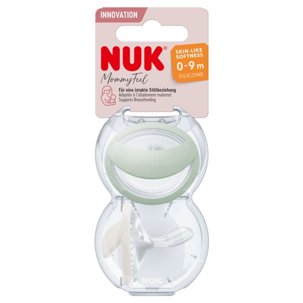NUK Duda varalica MommyFeel 0-9mj 2kom, Mint slika 5