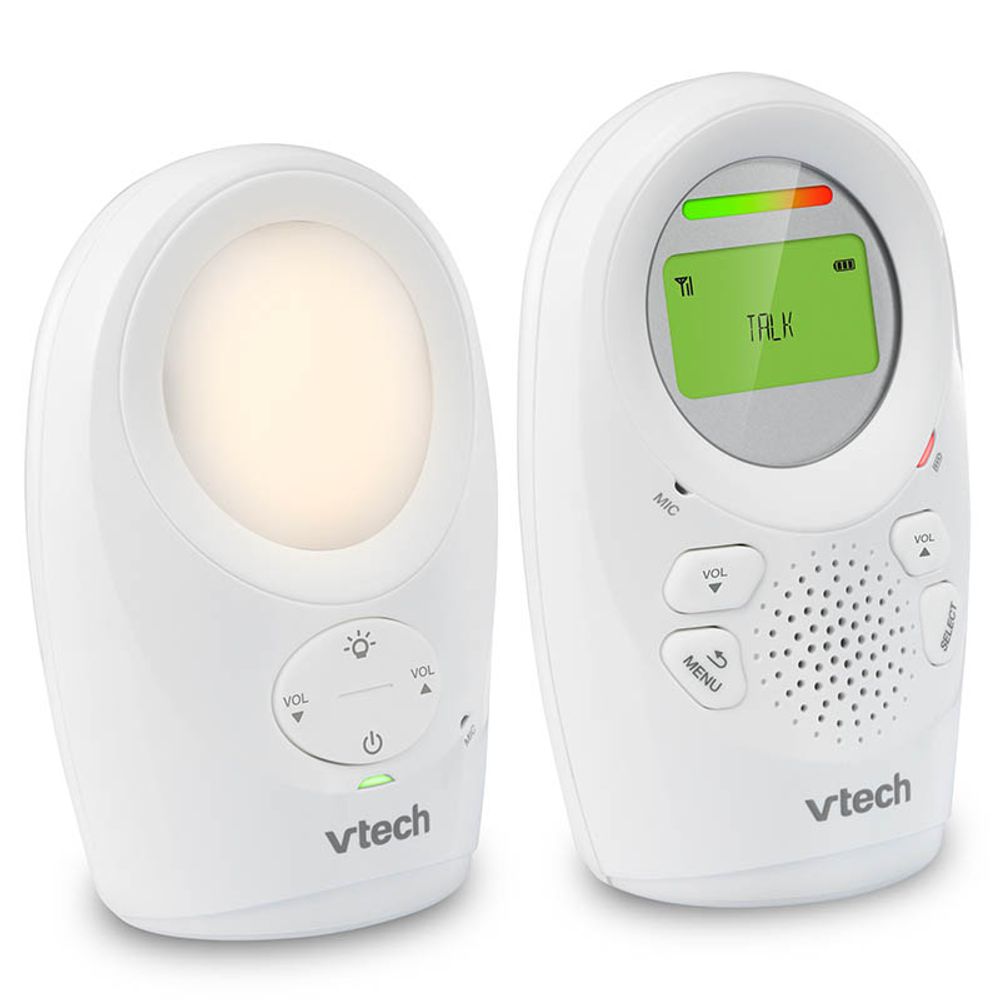 VTech Digital Audio Display Baby Alarm sa noćnim svjetlom i melodijom DM1211 slika 1