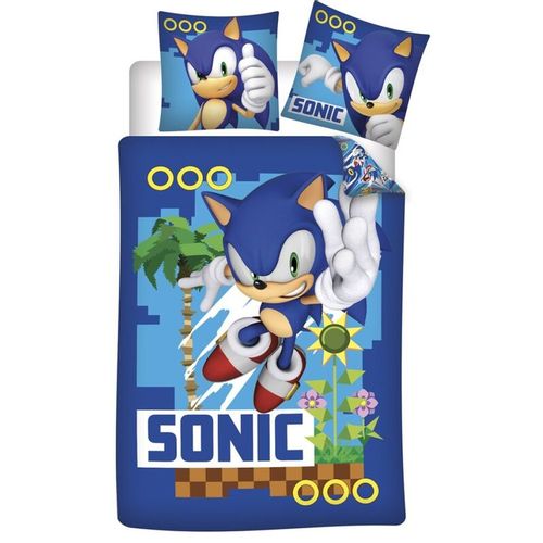 The Hedgehog Sonic microfibre dječja posteljina 90cm slika 1