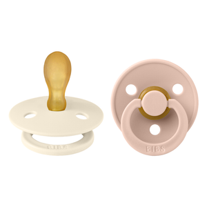 Bibs Simetrična duda varalica Colour Ivory & Blush 0-6mj (veličina 1) 2kom 