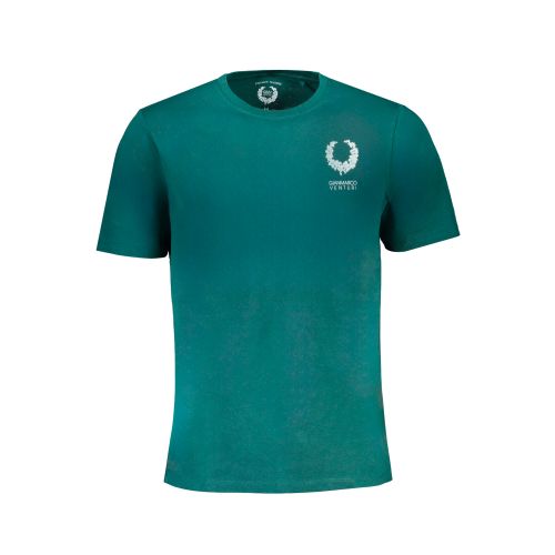 GIAN MARCO VENTURI GREEN MEN'S SHORT SLEEVED T-SHIRT slika 1