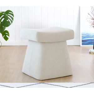 Pouffe Gurrata - Boja: krem