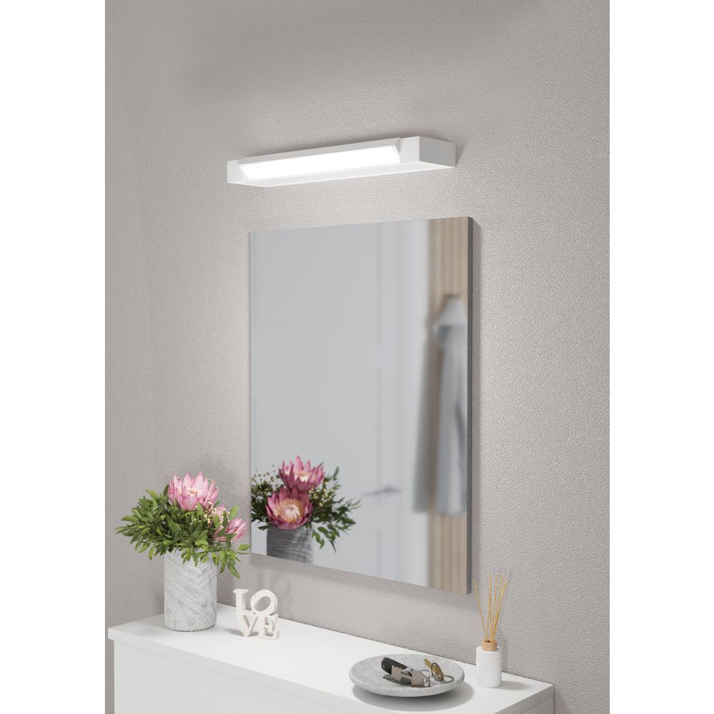 Eglo zidna/1, led, 8,9w, ip44, krom/bijela "gemiliana" slika 2