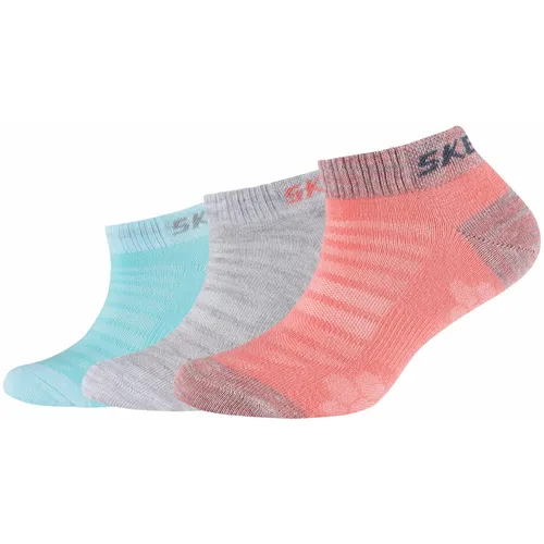 Skechers 3ppk girls mesh ventilation socks sk43032-3060 slika 1