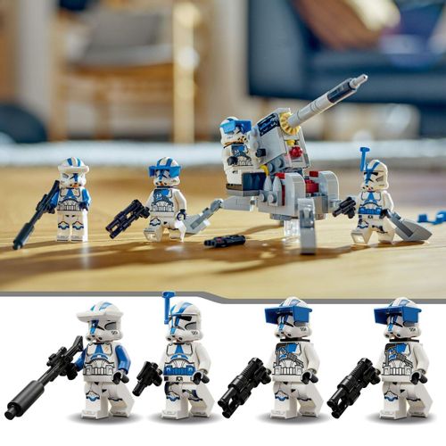 Igra Gradnje Lego Star Wars 75345 Fighting Pack of the Troopers Clone of the 501st Legion slika 6