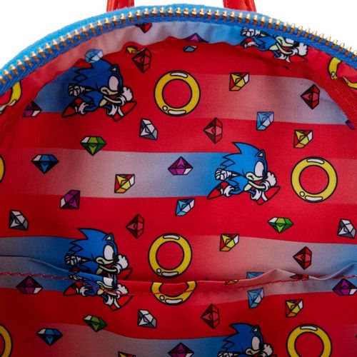 Loungefly Sonic the Hedgehog backpack 26cm slika 6