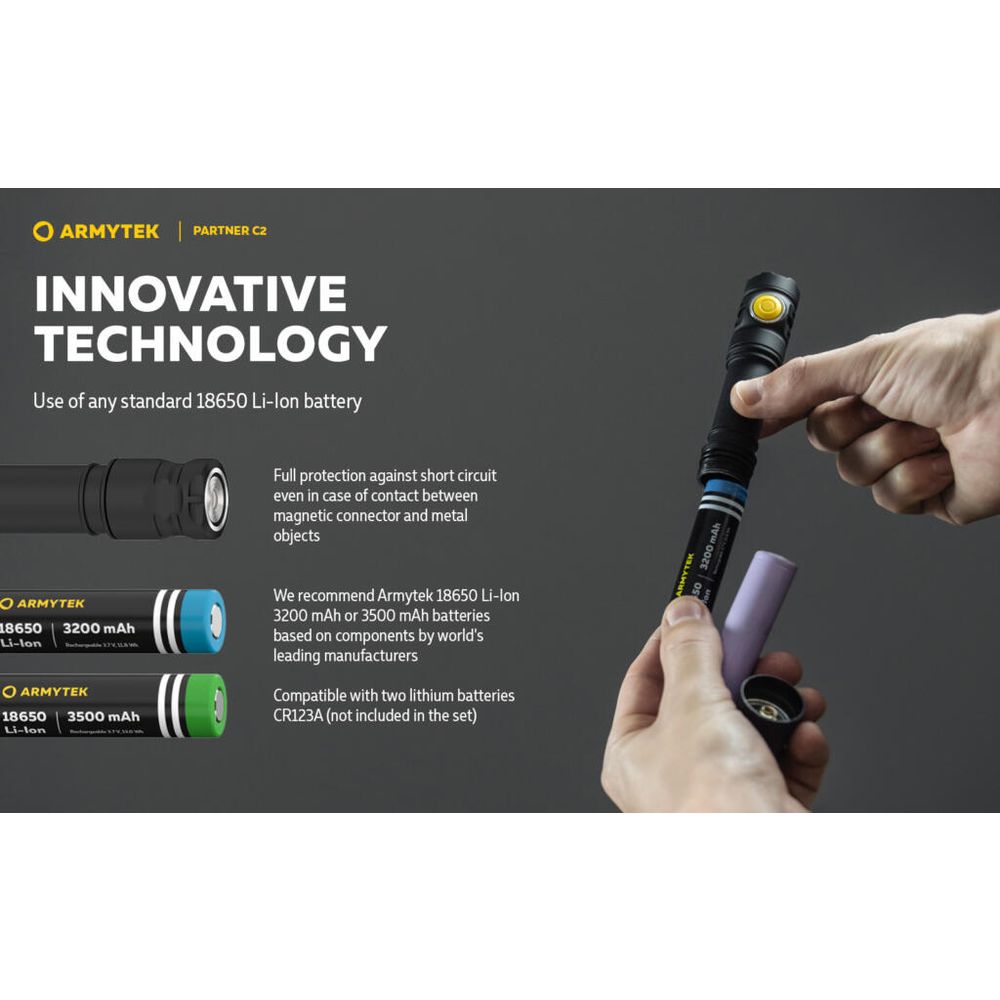 Armytek Baterijska lampa Partner C2 slika 24