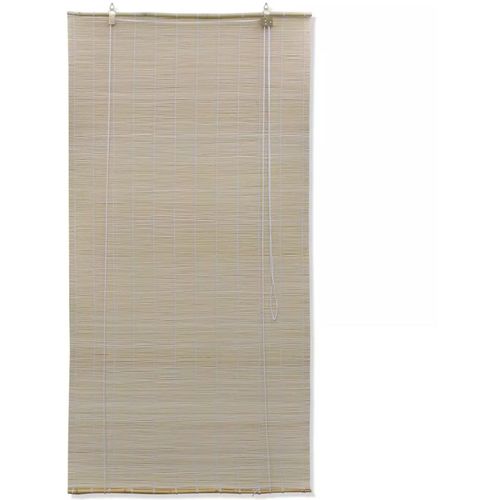 Rolo zavjesa od bambusa prirodna boja 140 x 160 cm slika 2