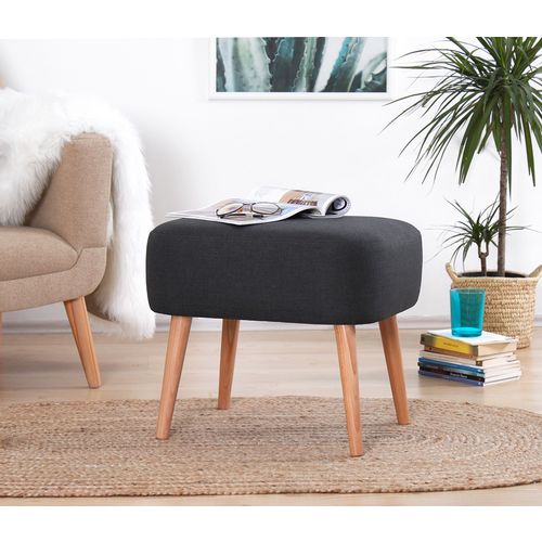 Parrot - Taba Pouffe u Tamno Sivoj Boji slika 1