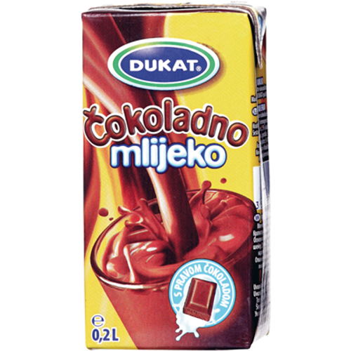 Dukat čokoladno mlijeko 0.2l slika 1