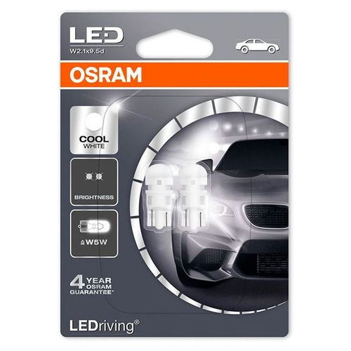 Sijalica W5W ubodna LED OSRAM Cool White - 2 kom slika 1