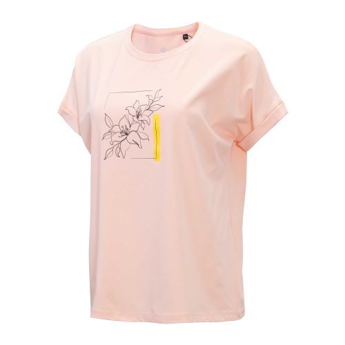 FWOLERS CURRVY FIT T-shirt - ROZE slika 1