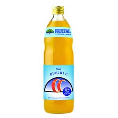 Fructal sirup dvojni C  1l  s 50% manje šećera KRATAK ROK slika 1