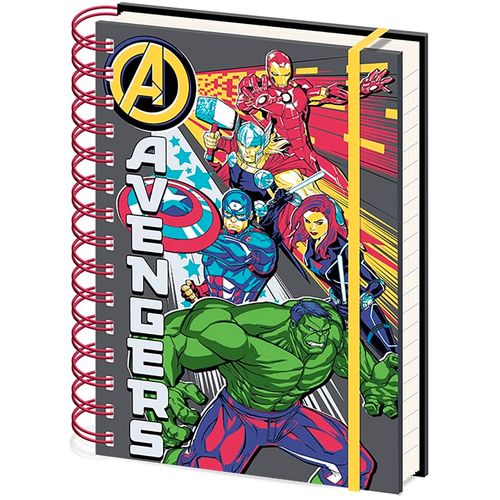 PYRAMID MARVEL BURST A5 WIRO NOTEBOOK slika 1