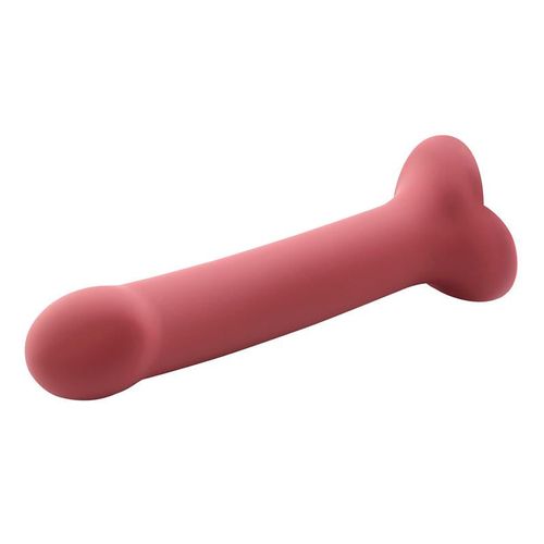 Action Bouncy Liquid Silicone Dildo 18cm - Roza slika 4