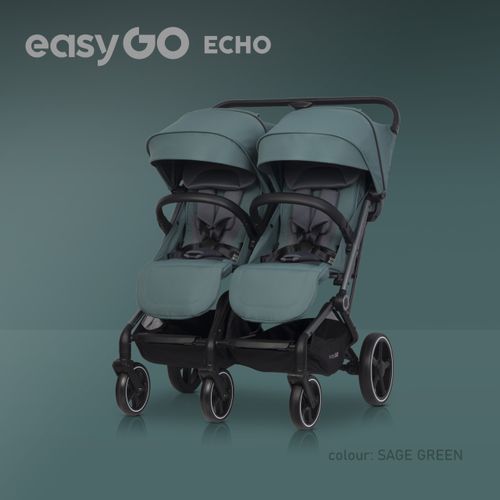 Eurocart Easy Go Echo Sage Green Kolica Za Blizance slika 1