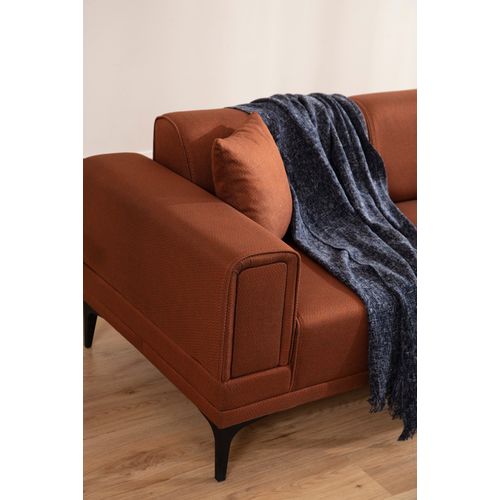 Ugaona Sofa- Krevet Horizon Right - Crvena slika 4