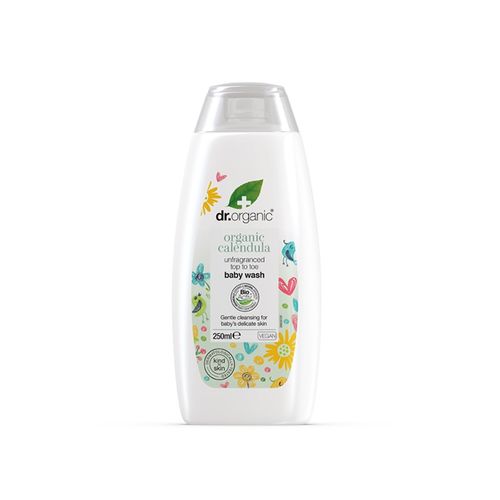  Dr. Organic NEVEN  gel za kupanje za bebe i djecu, 250 ml slika 1