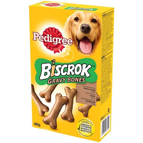 PEDIGREE Poslastica za pse Biscrok Gravy bones 400g slika 1