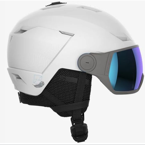 Salomon kaciga ICON LT Visor, bijela slika 1