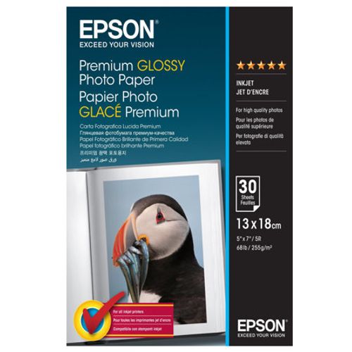 EPSON photopaper glossy premium 13x18 C13S042154 slika 1