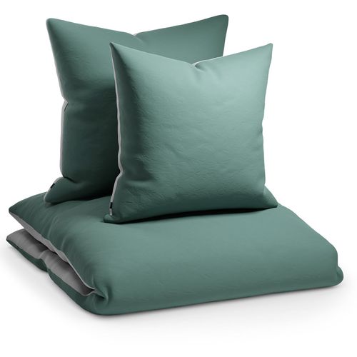 Sleepwise Soft Wonder-Edition posteljina, Zeleno Siva slika 6