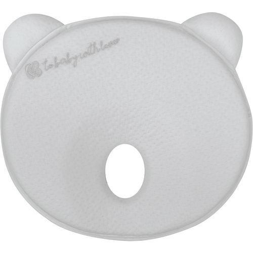 Kikka Boo ergonomski jastuk s memorijskom pjenom Bear Airknit Grey slika 1