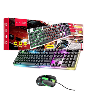 hoco. tipkovnica+miš, gaming set, RGB osvjetljenje, USB - GM11