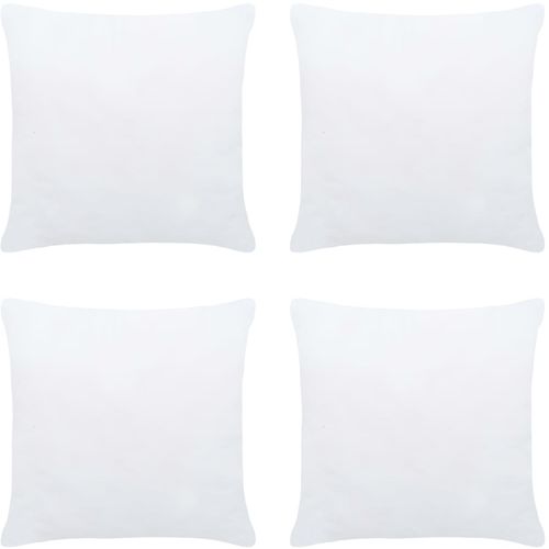 Punjenja za jastuke 4 kom 45 x 45 cm bijela slika 13