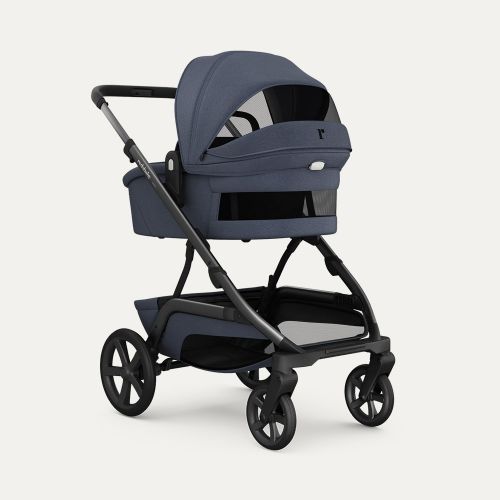 REDSBABY NUVO Twin dječja kolica 2u1 Gun Metal, Blue Slate B slika 11