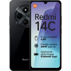 Xiaomi Redmi 14C Mobilni telefon 4/128GB Midnight Black