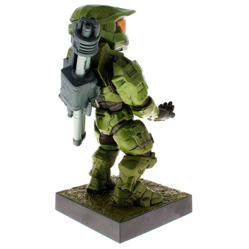 Halo Infinite Master Chief figure clamping bracket Cable guy with light 21cm slika 3