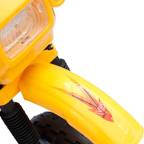 Dječji električni žuti motocikl slika 30