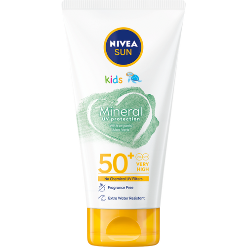 NIVEA SUN mineral dečiji losion za zaštitu od sunca u tubi SPF 50+ 150 ml slika 1