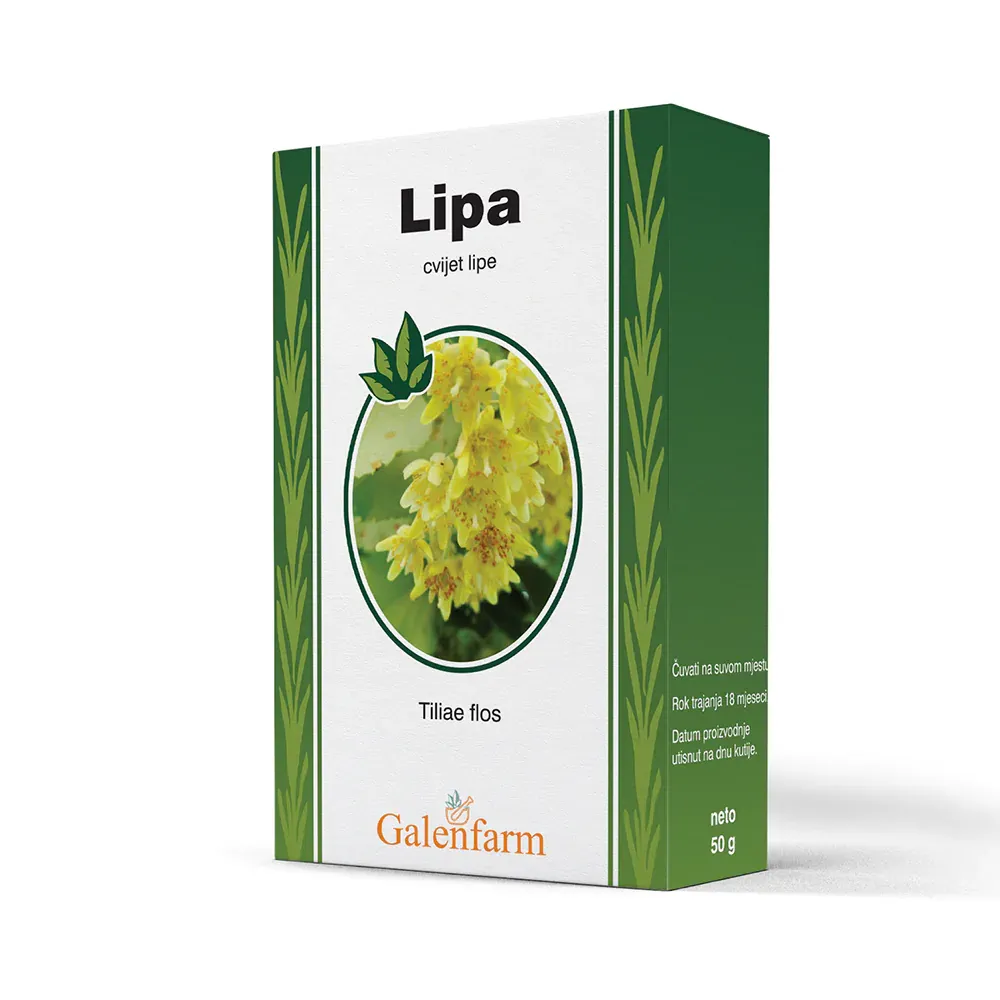 Čaj od lipe 50g - Galenfarm slika 1