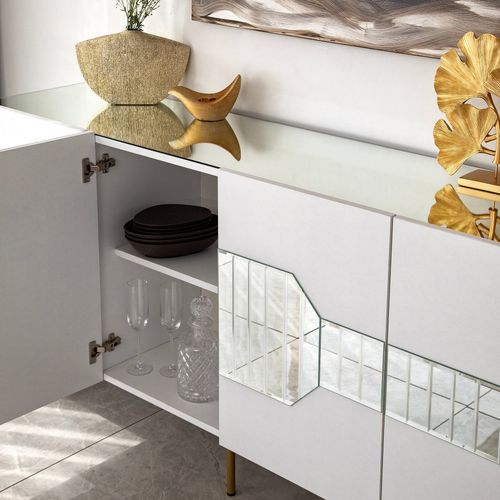 Milan - White, Gold White
Gold Console slika 5