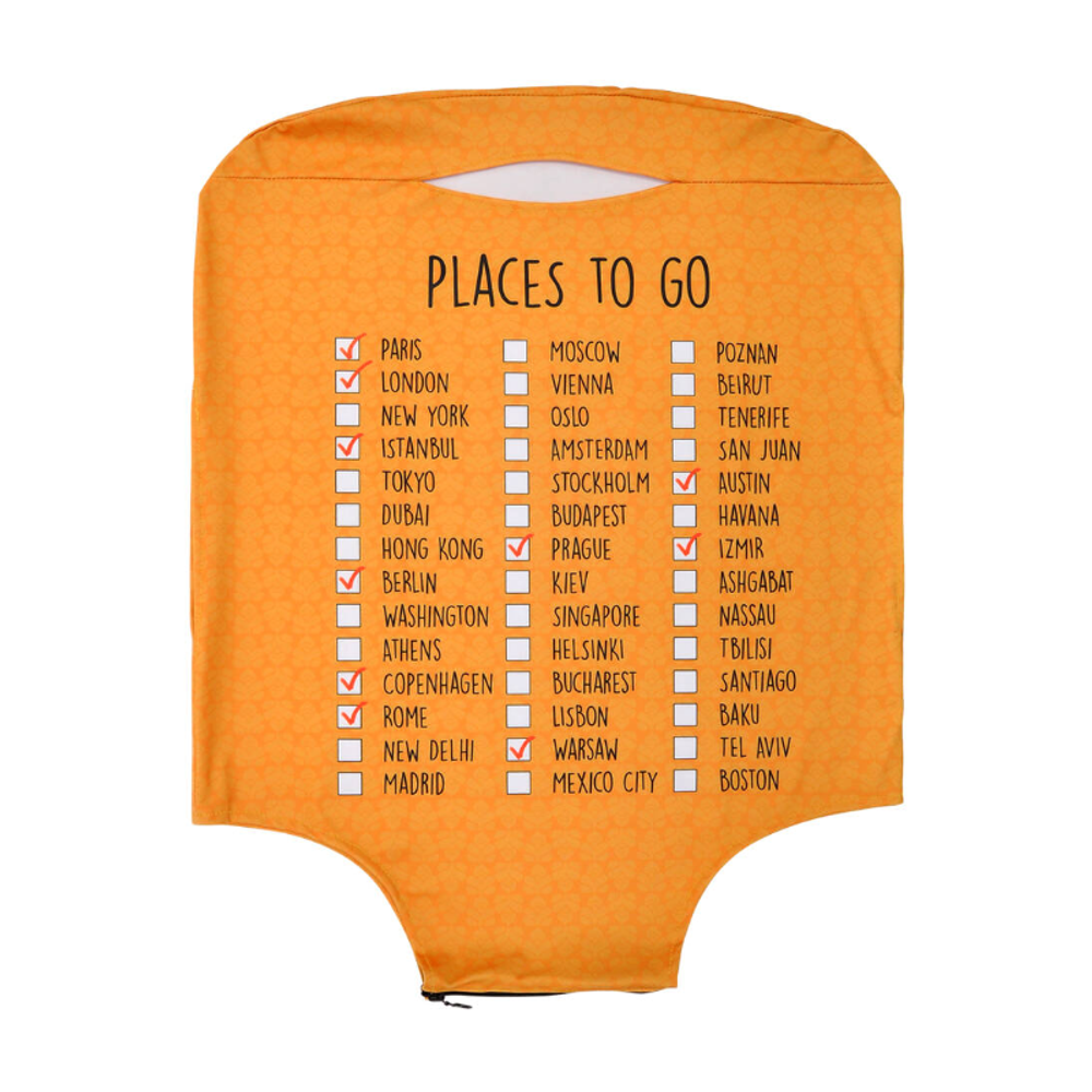 DOGO Navlaka za kofer Places To Go 47x68cm slika 3