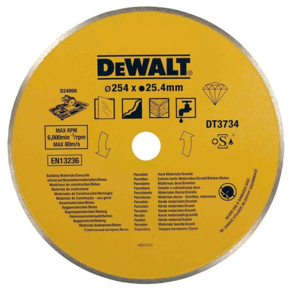 Dewalt Rezna ploča 250/25,4 mm DT3734 slika 1