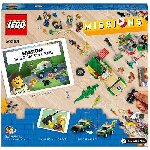 Playset Lego City 60353 Wild Animal Rescue Missions (246 Dijelovi) slika 2