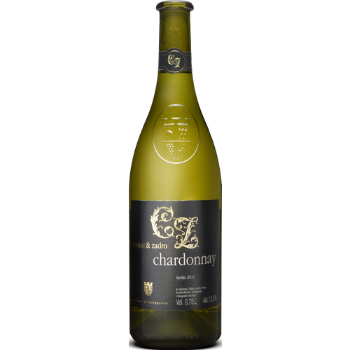 CZ Chardonnay selekcija vrhunsko bijelo vino 0,75 L (pluto) slika 1