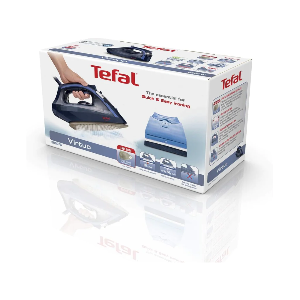 Tefal Pegla FV1739EO STEAM IRONS VIRTUO / 2000 W slika 2