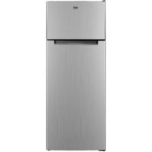 Beko RDSO 206K31 SN Frižider sa zamrzivačem gore, 206 L, Visina 143 cm, Srebrna boja