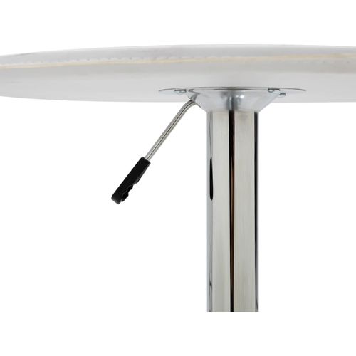 Barski stol bijeli Ø 60 cm MDF slika 13
