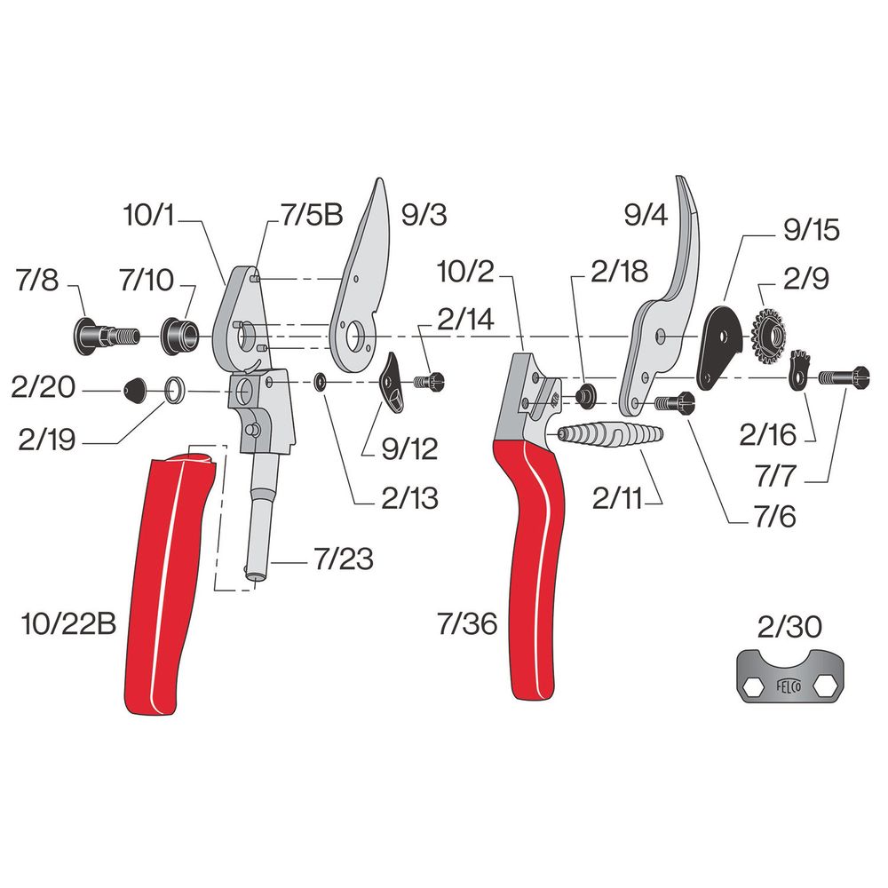 Felco 10 škare slika 5