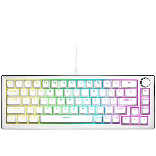 COOLER MASTER CK720 Gaming mehanička tastatura, brown switch, bela(CK-720-SKKM1-US) slika 7